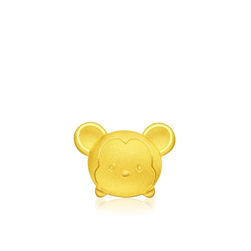 Mickey Mouse 999.9 Gold earring (Single)
