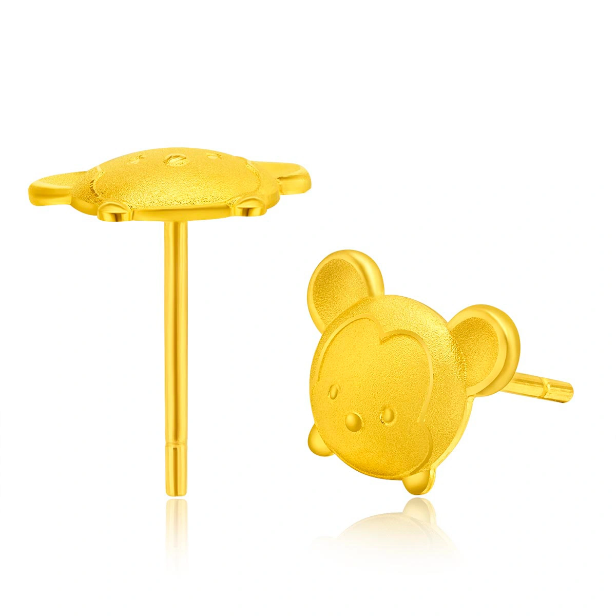 Mickey Mouse 999.9 Gold earring (Single)