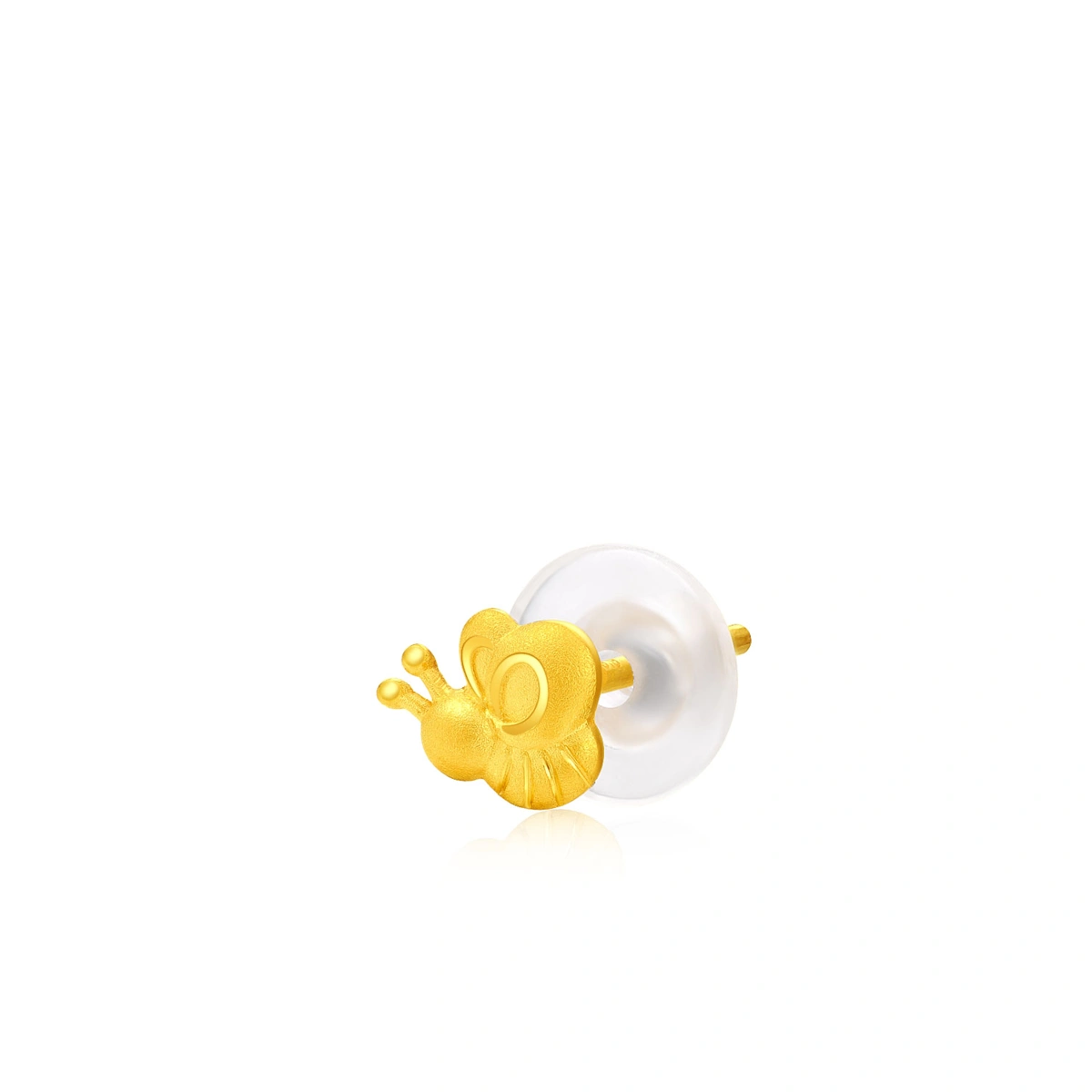 小蜜蜂999.9黃金工藝精品耳環 (單隻)
