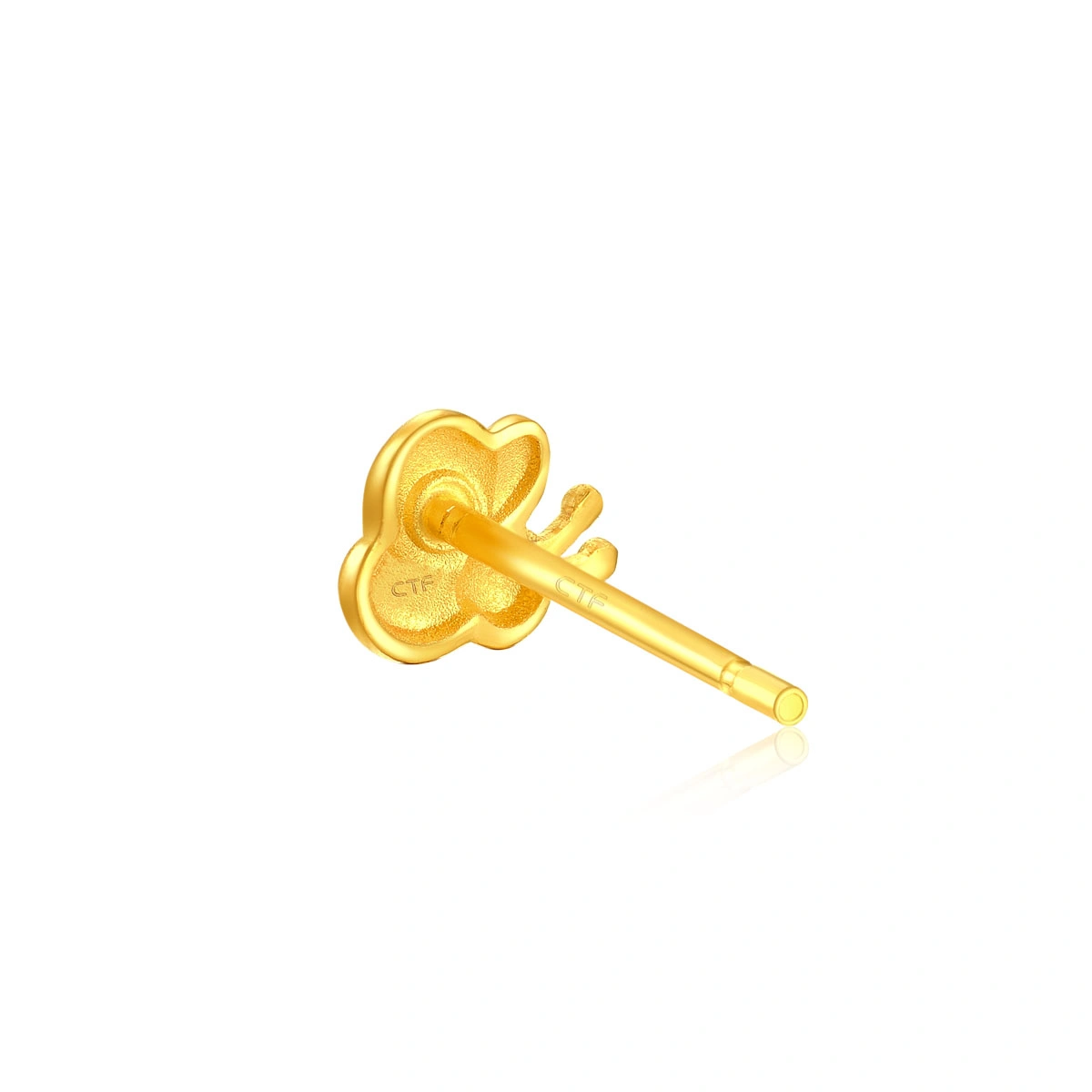 999.9 Gold earring