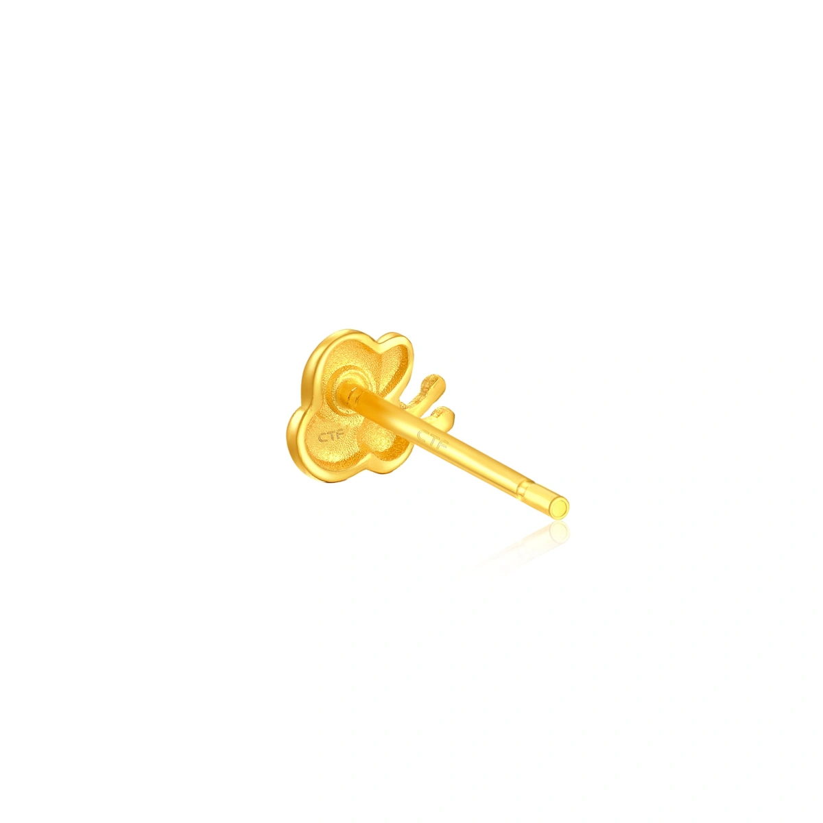 小蜜蜂999.9黃金工藝精品耳環 (單隻)