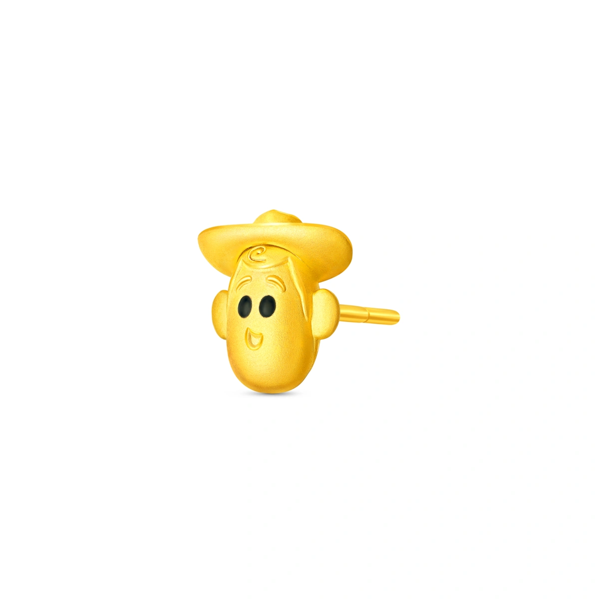 Woody 999 Gold earring (Single)