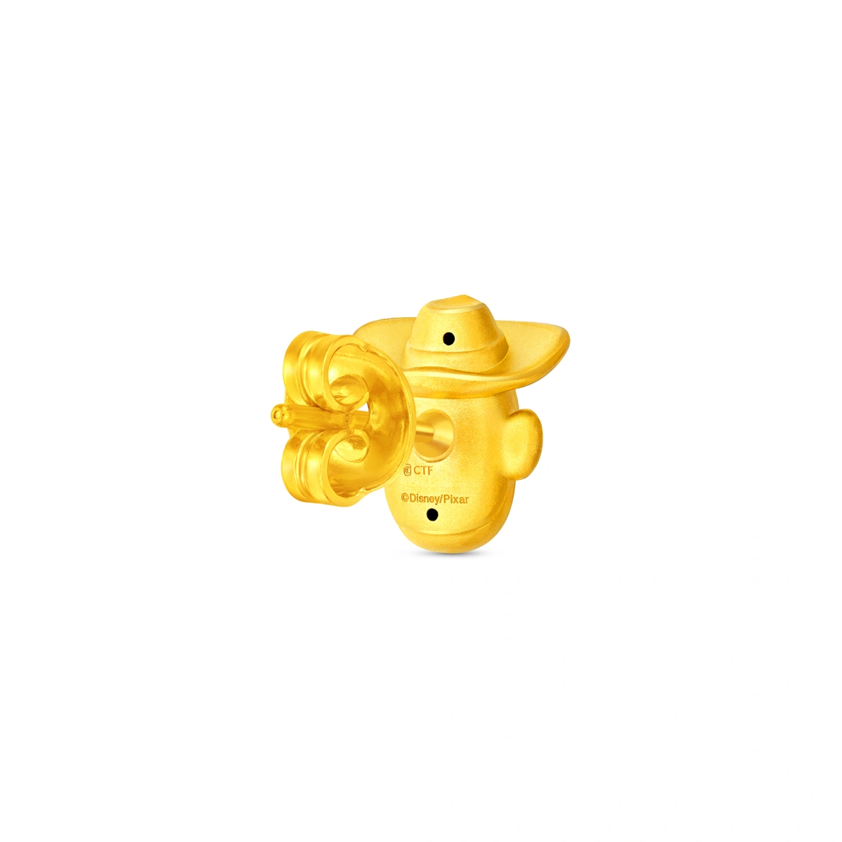 Woody 999 Gold earring (Single)