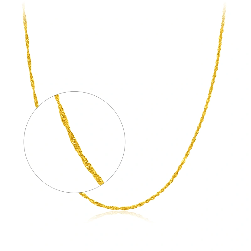 999 Gold necklace