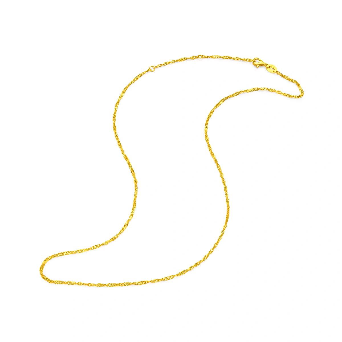 999 Gold necklace