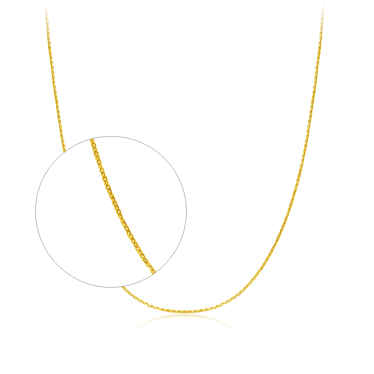 999 Gold necklace
