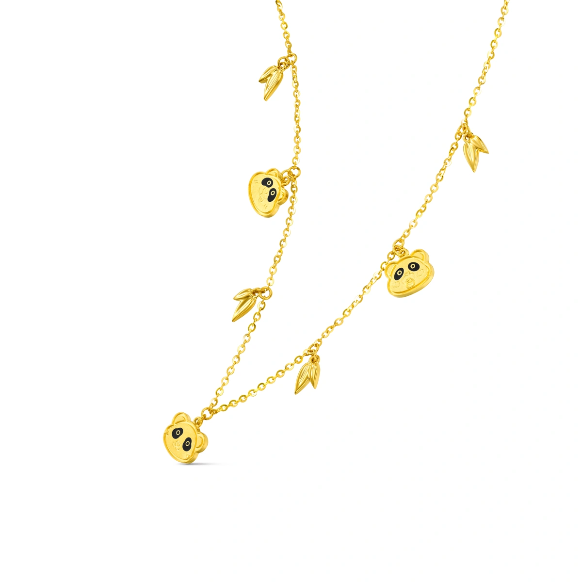 Panda 999 Gold necklace