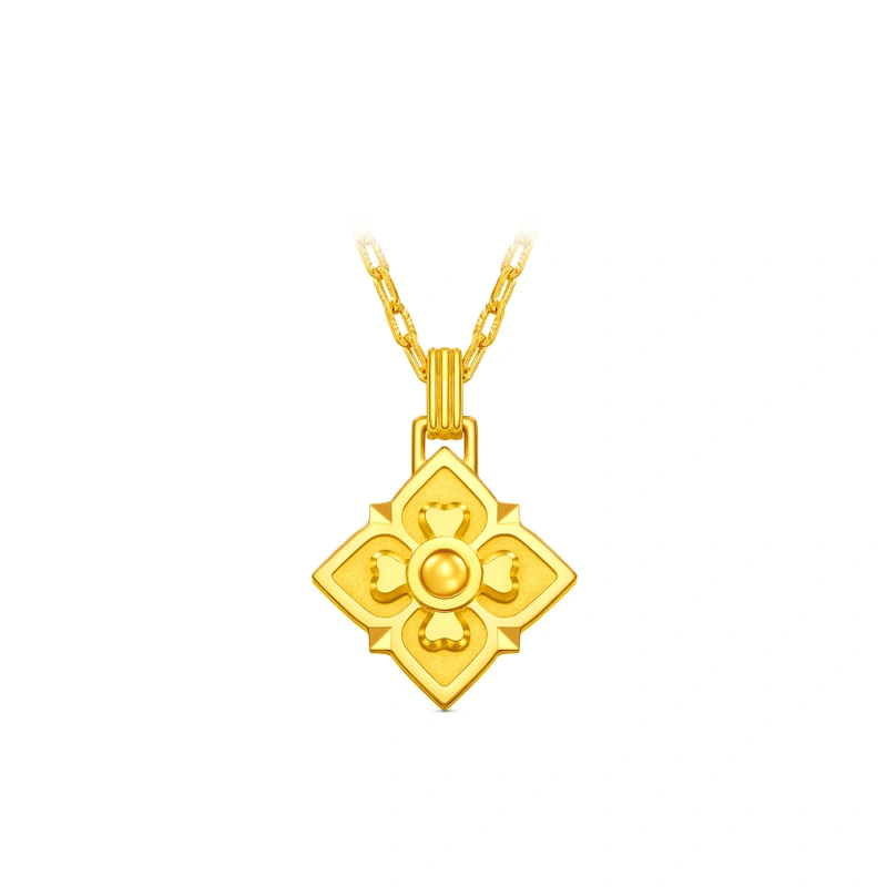 999 Gold necklace