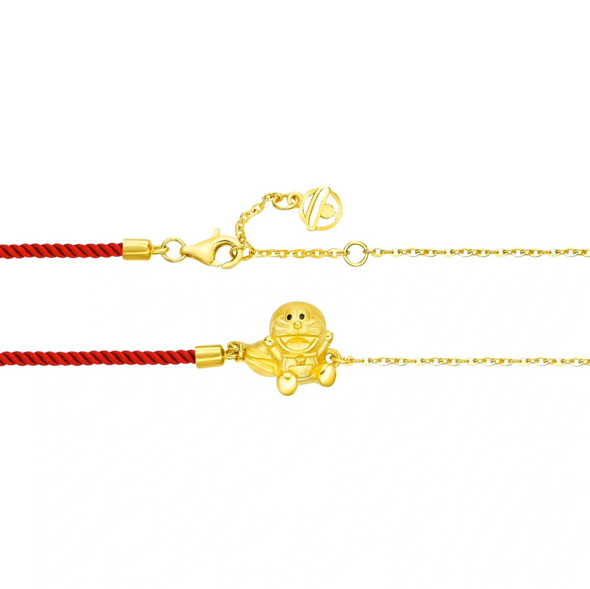 Doraemon 999 Gold bracelet