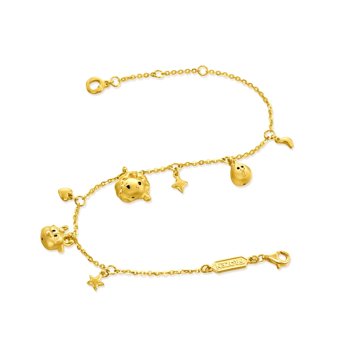 Frozen 999 Gold bracelet