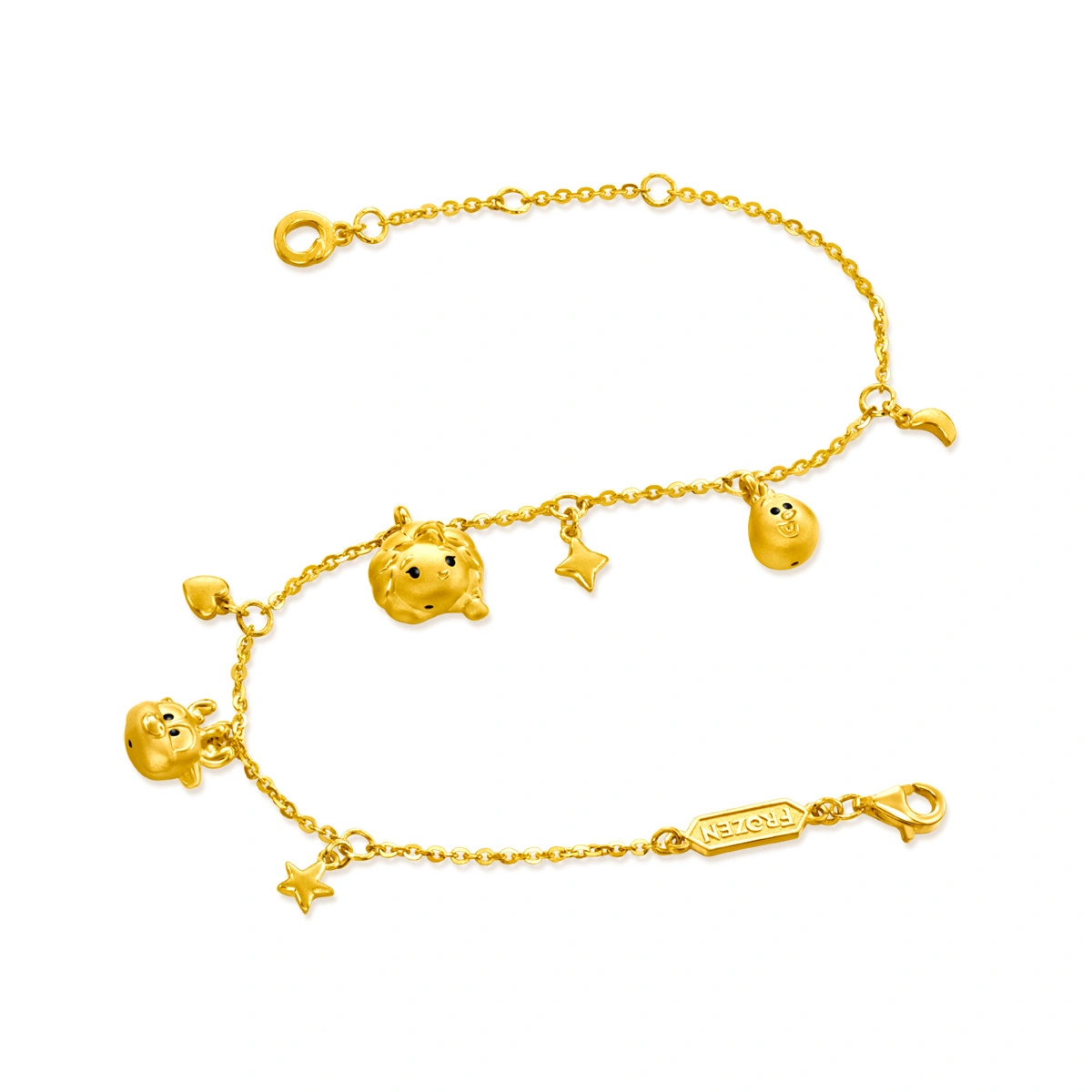 Frozen 999 Gold bracelet