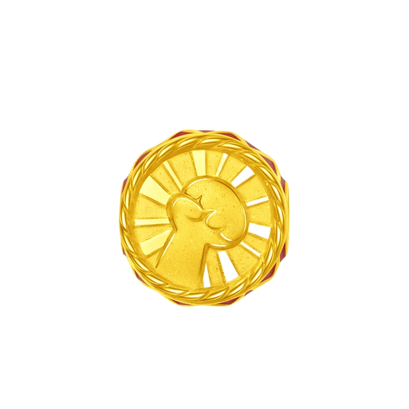 Little Fist 999 Gold charm