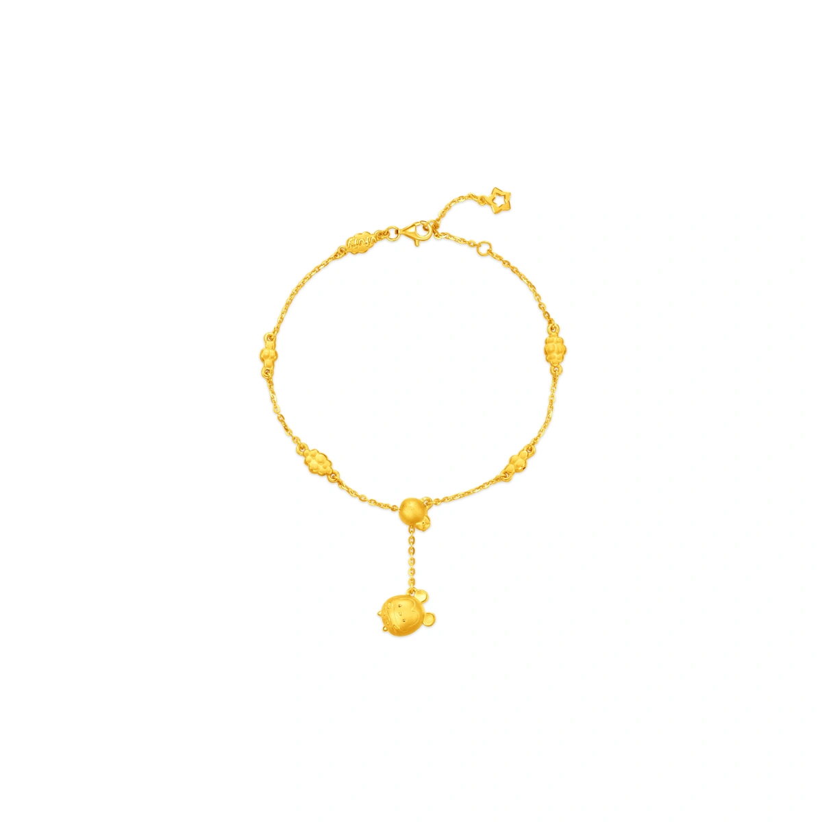 Mickey Mouse 999 Gold bracelet