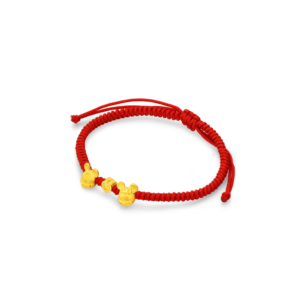 Mickey Mouse & Minnie Mouse 999 Gold bracelet
