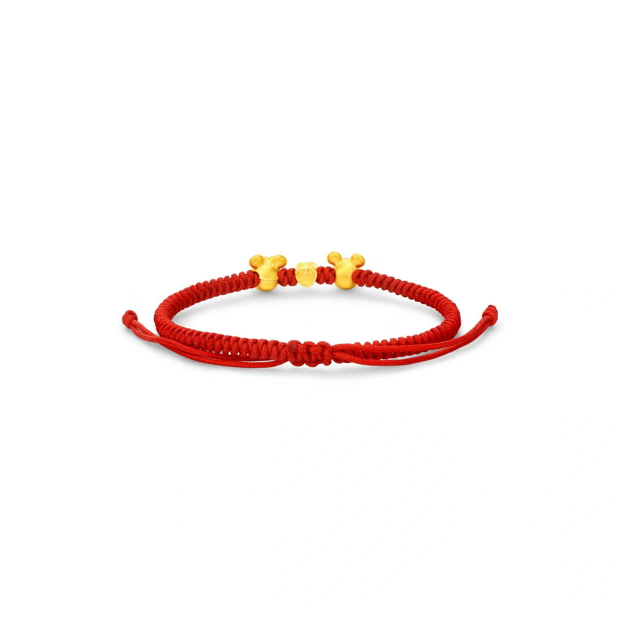 Mickey Mouse & Minnie Mouse 999 Gold bracelet