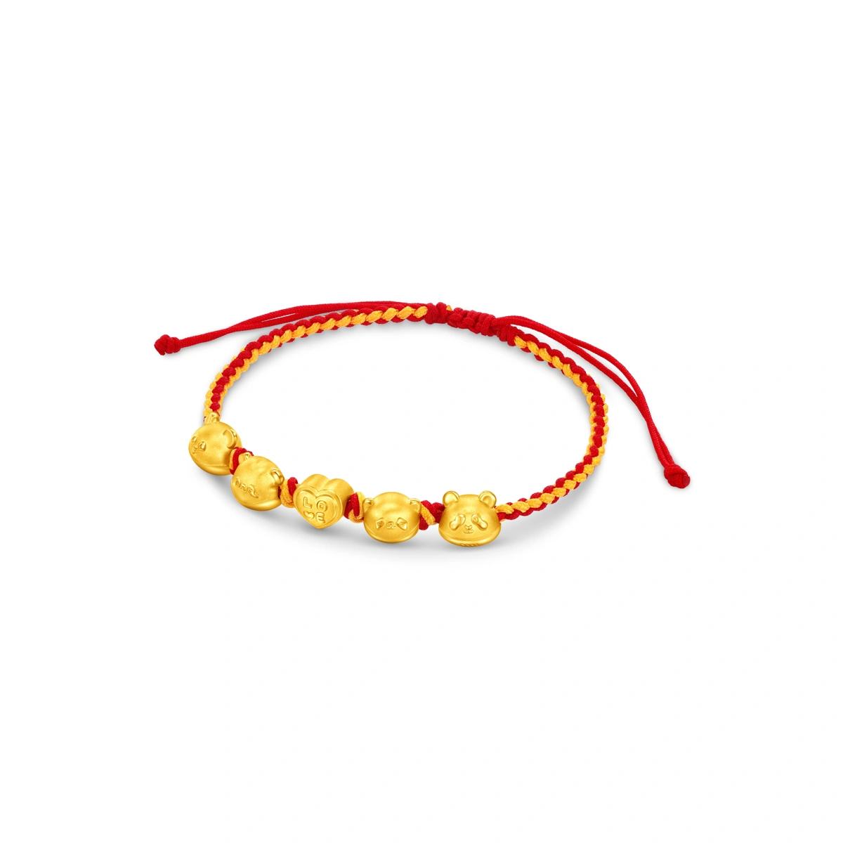 Panda Quartet 999 Gold Baby bracelet