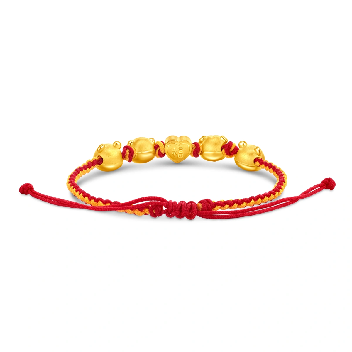 Panda Quartet 999 Gold Baby bracelet