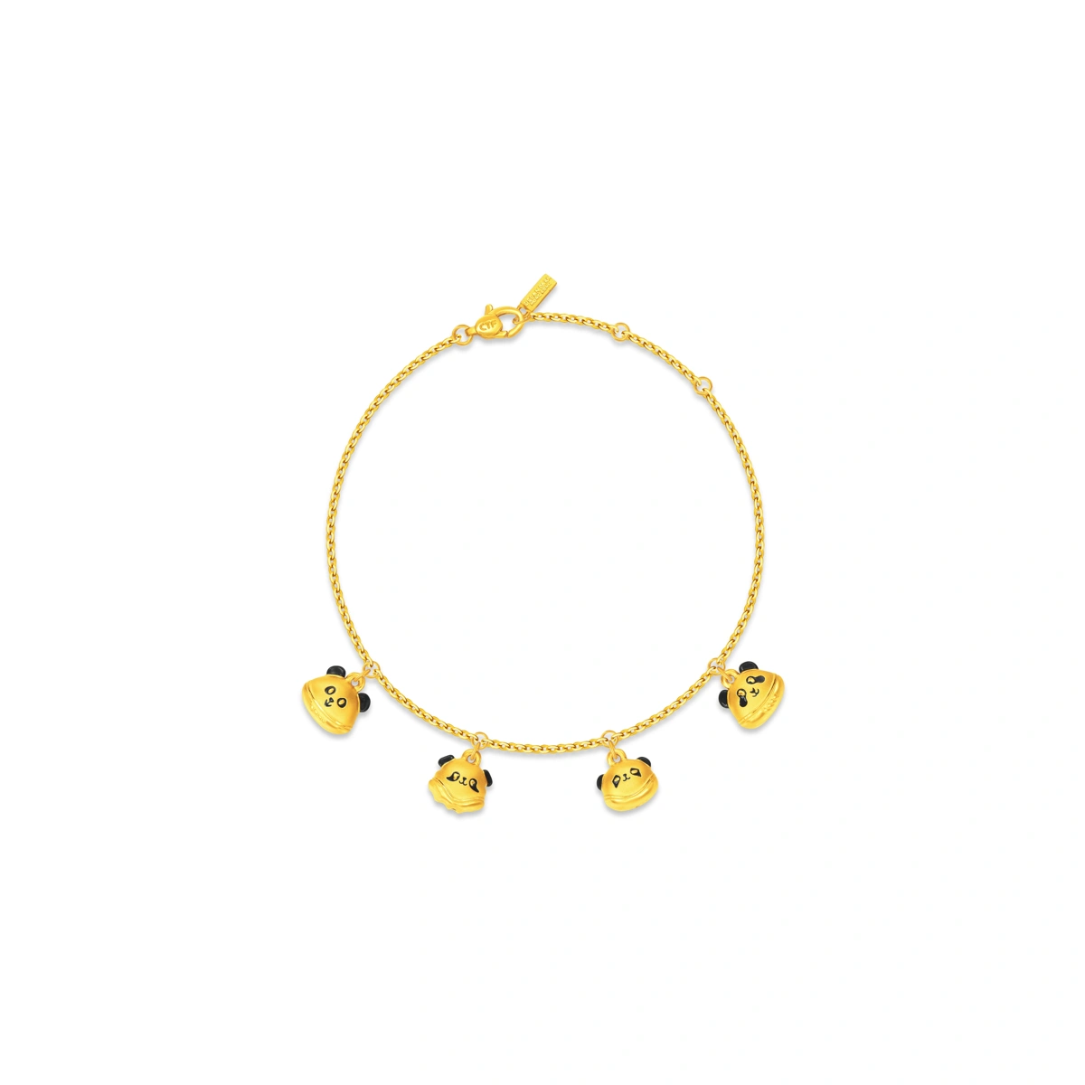 Panda Quartet 999 Gold bracelet