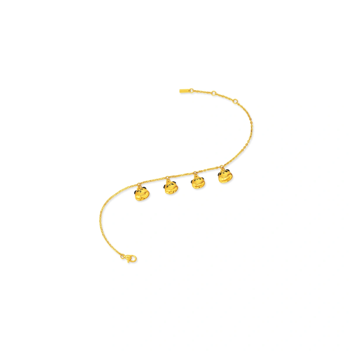 Panda Quartet 999 Gold bracelet