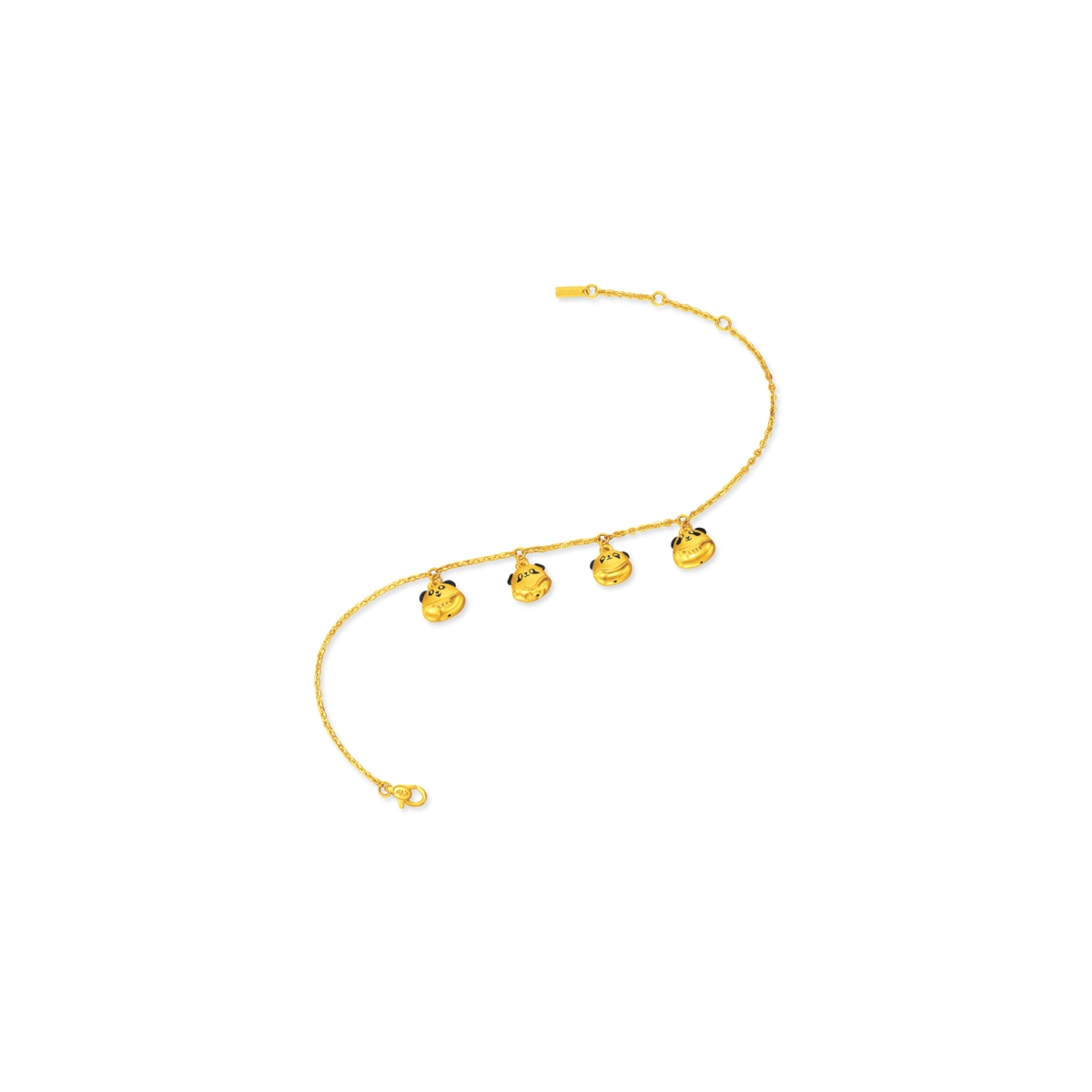 Panda Quartet 999 Gold bracelet