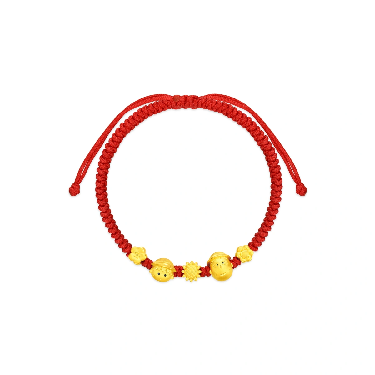 Maruko and Grandpa 999 Gold bracelet