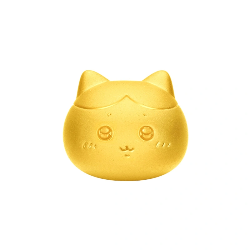 Hachiware 999 Gold charm