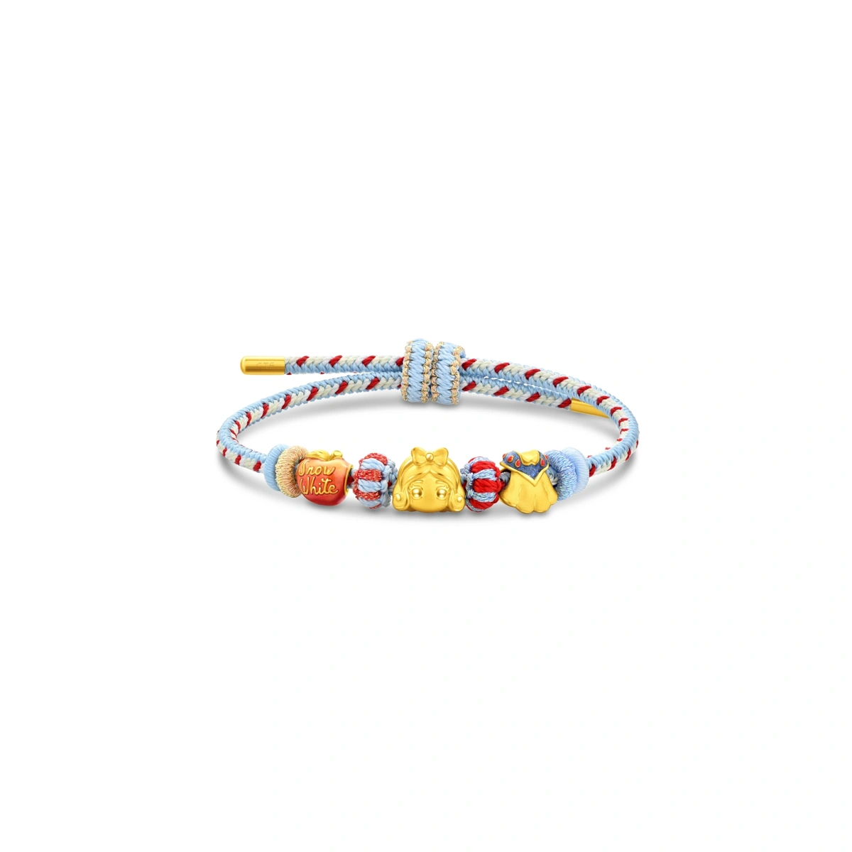 Snow White/ Red Apple/ Princess Dress 999 Gold bracelet