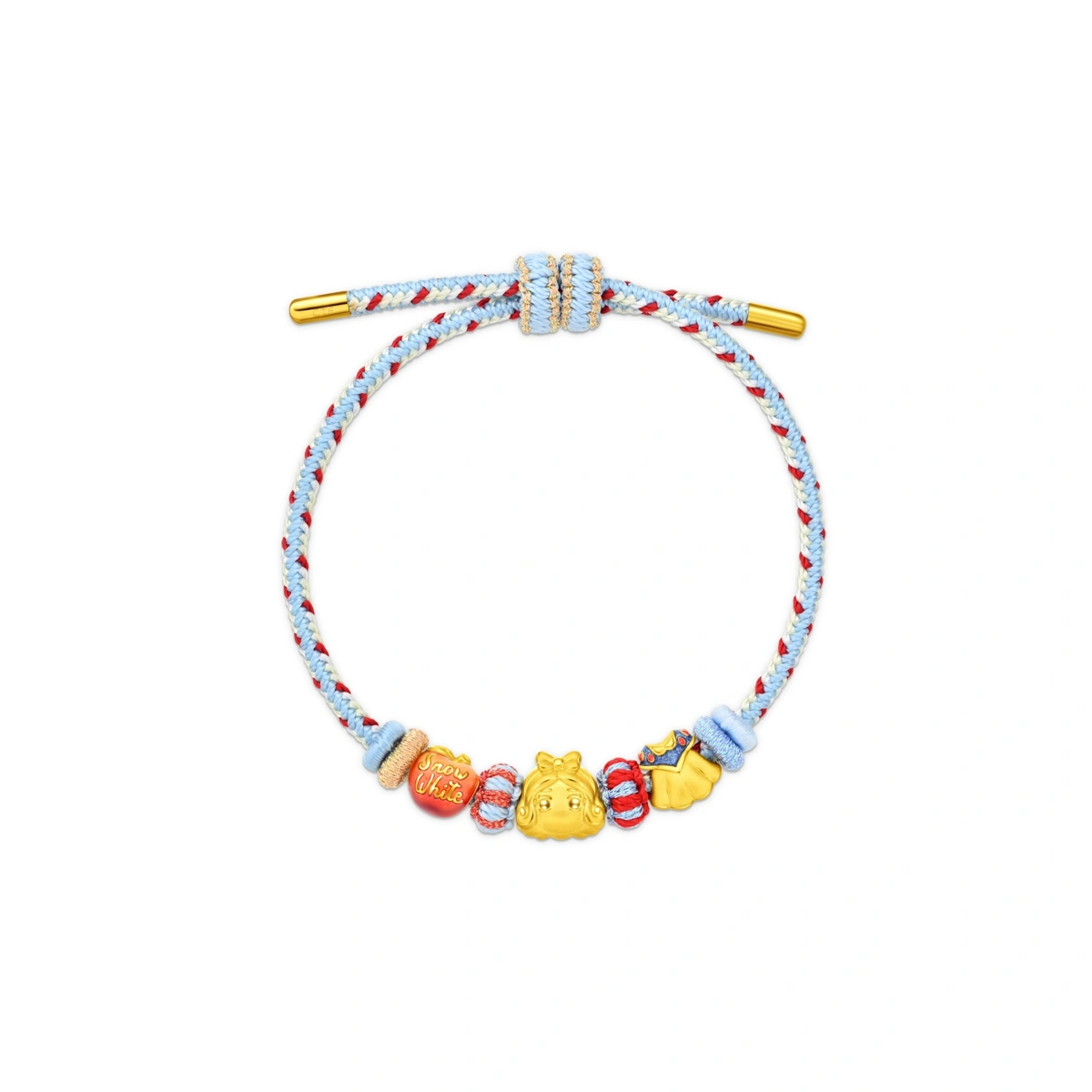 Snow White/ Red Apple/ Princess Dress 999 Gold bracelet
