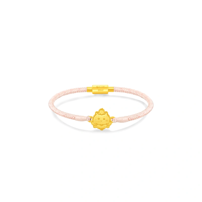 Chiikawa 999 Gold bracelet