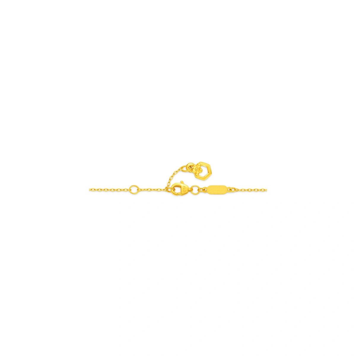 Winnie the Pooh Honey Pot 999 Gold bracelet