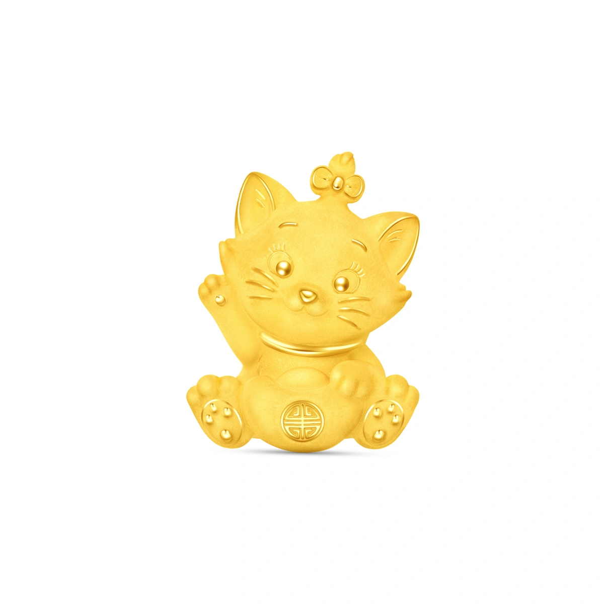 瑪麗貓999.9黃金工藝精品擺件