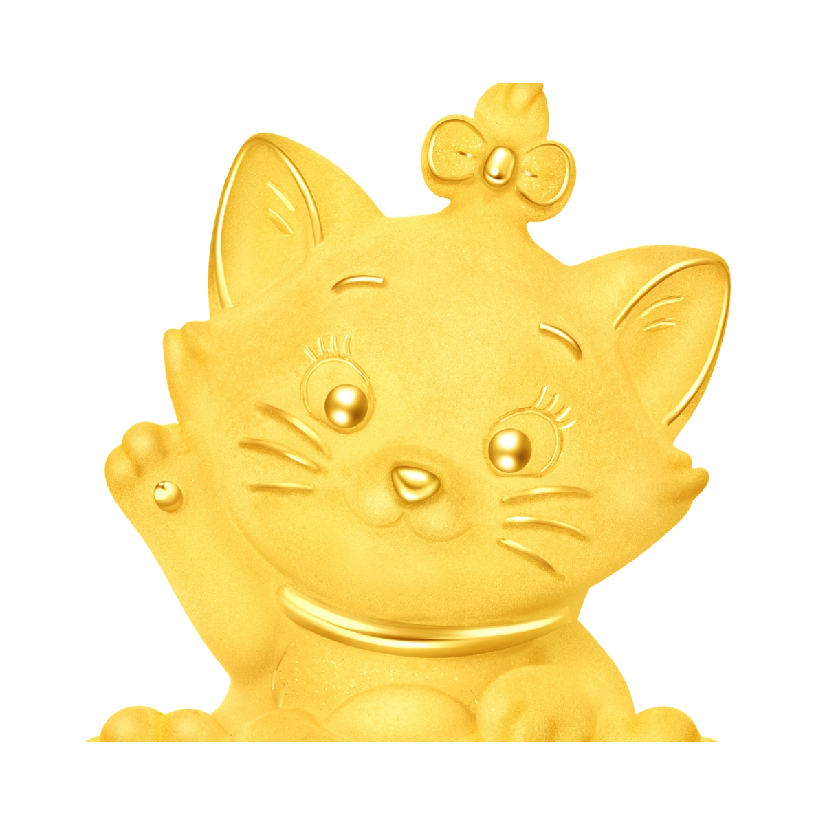 瑪麗貓999.9黃金工藝精品擺件