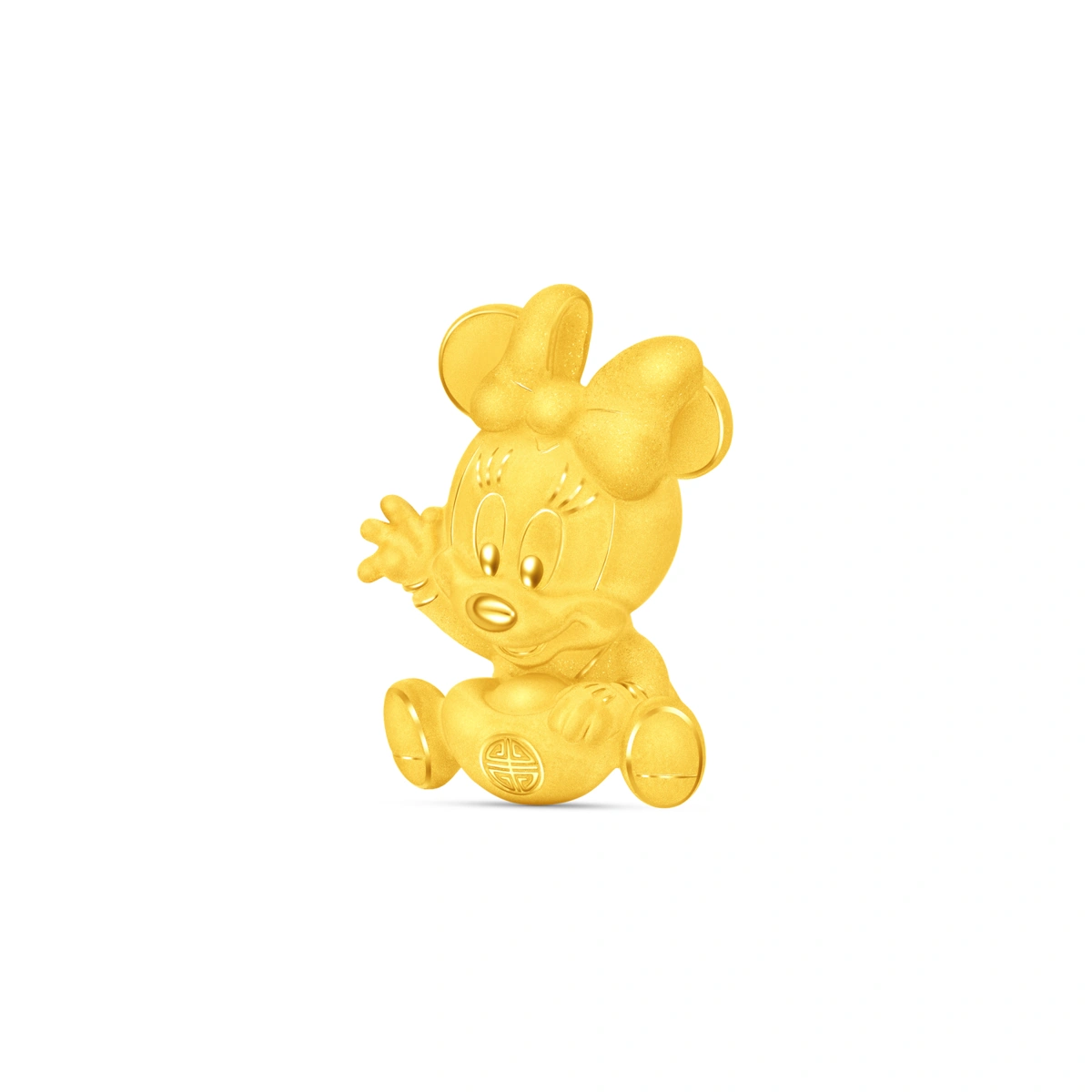米妮老鼠999.9黃金工藝精品擺件