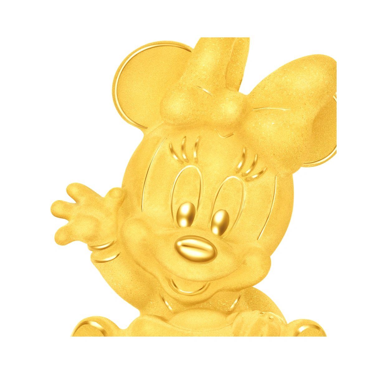 米妮老鼠999.9黃金工藝精品擺件