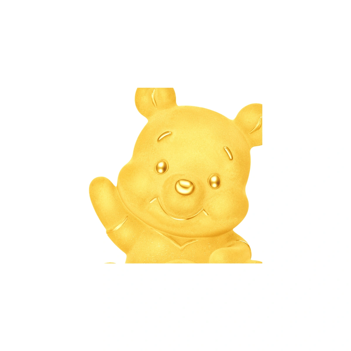 小熊維尼999.9黃金工藝精品擺件