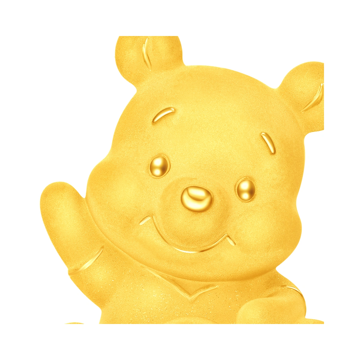 小熊維尼999.9黃金工藝精品擺件