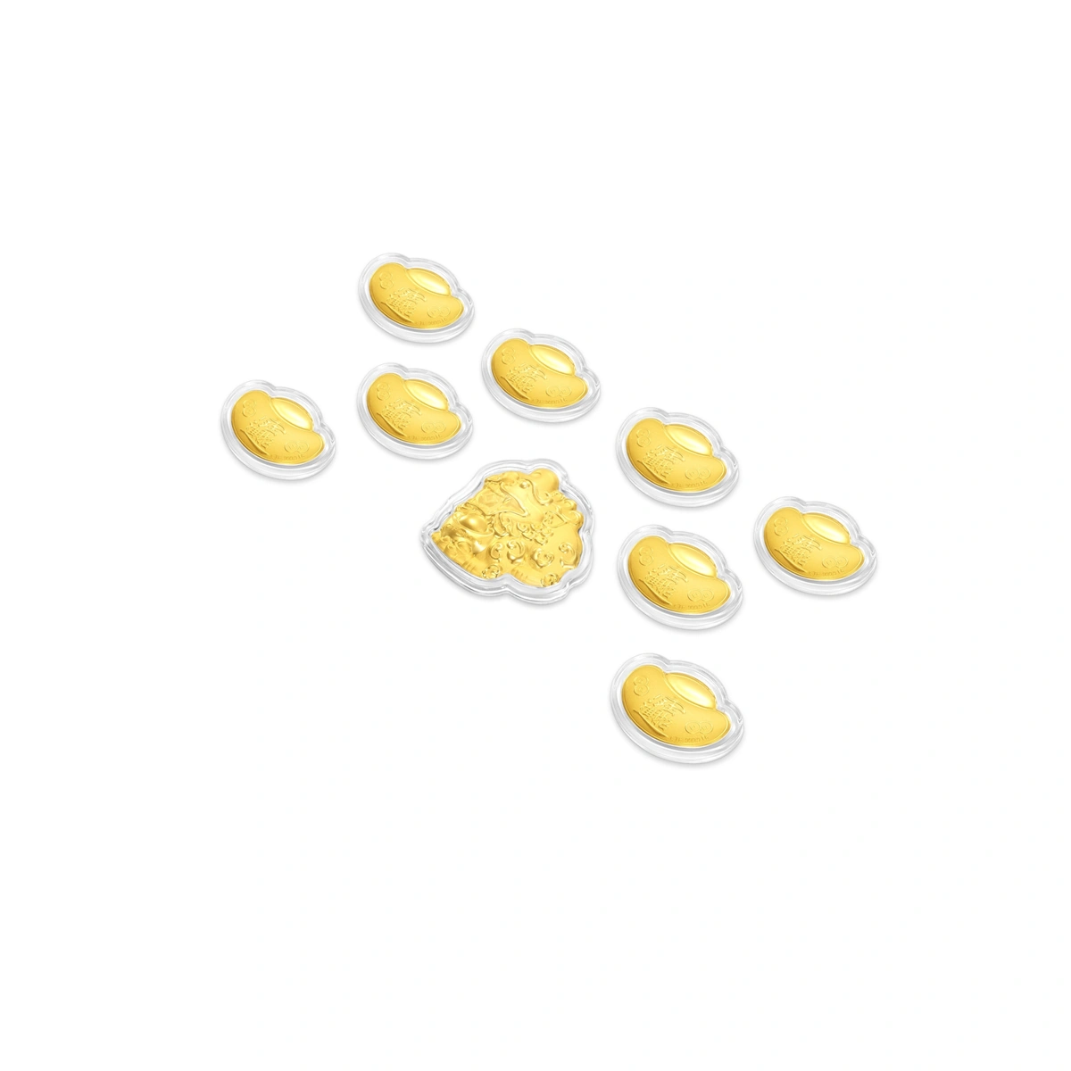 財源廣進999.9黃金工藝精品擺件