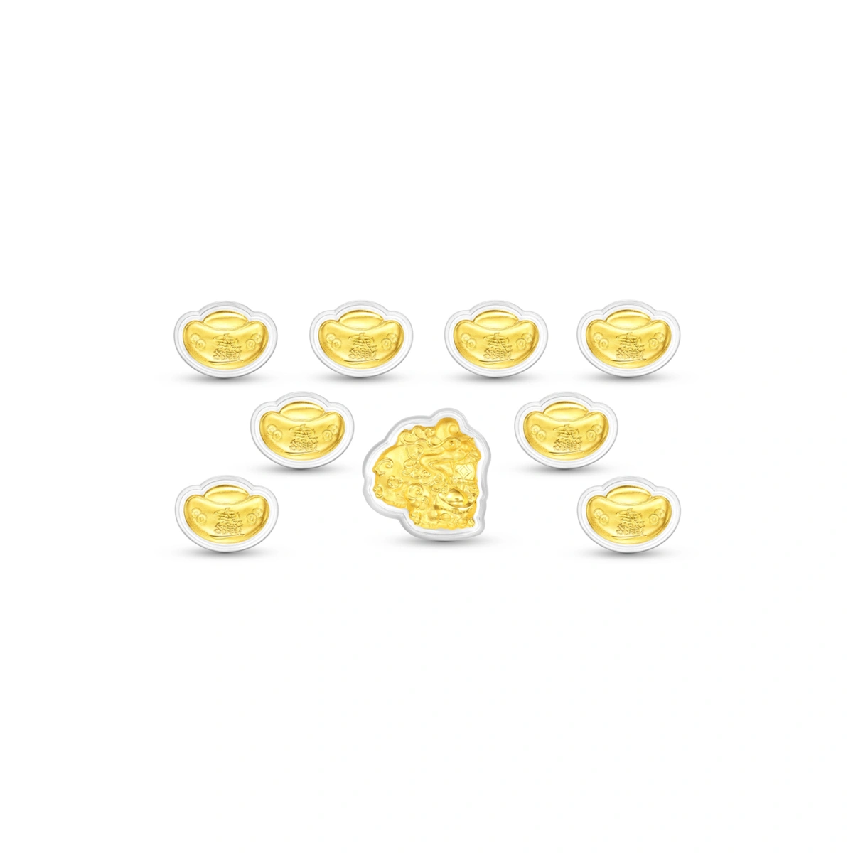 財源廣進999.9黃金工藝精品擺件