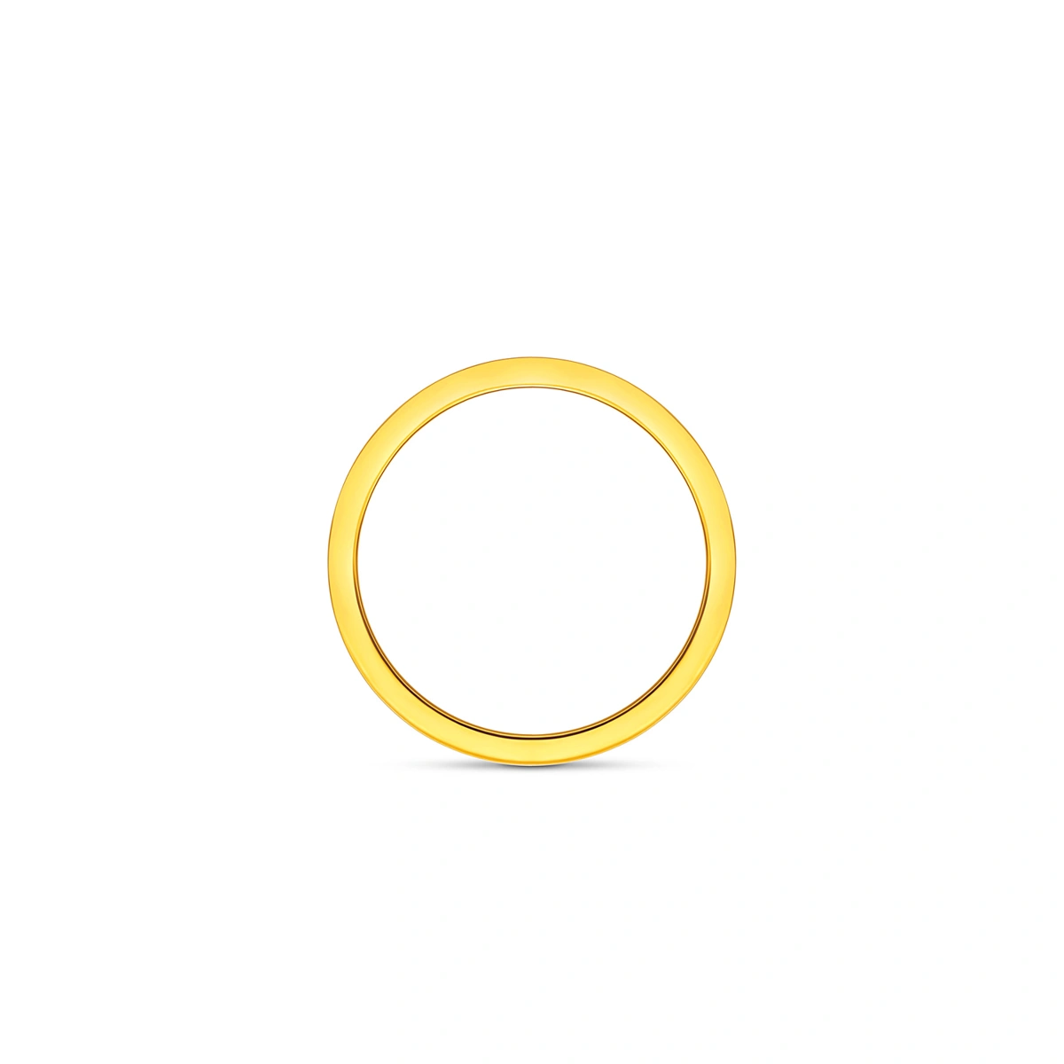 福字999足金鑲天然鑽石戒指