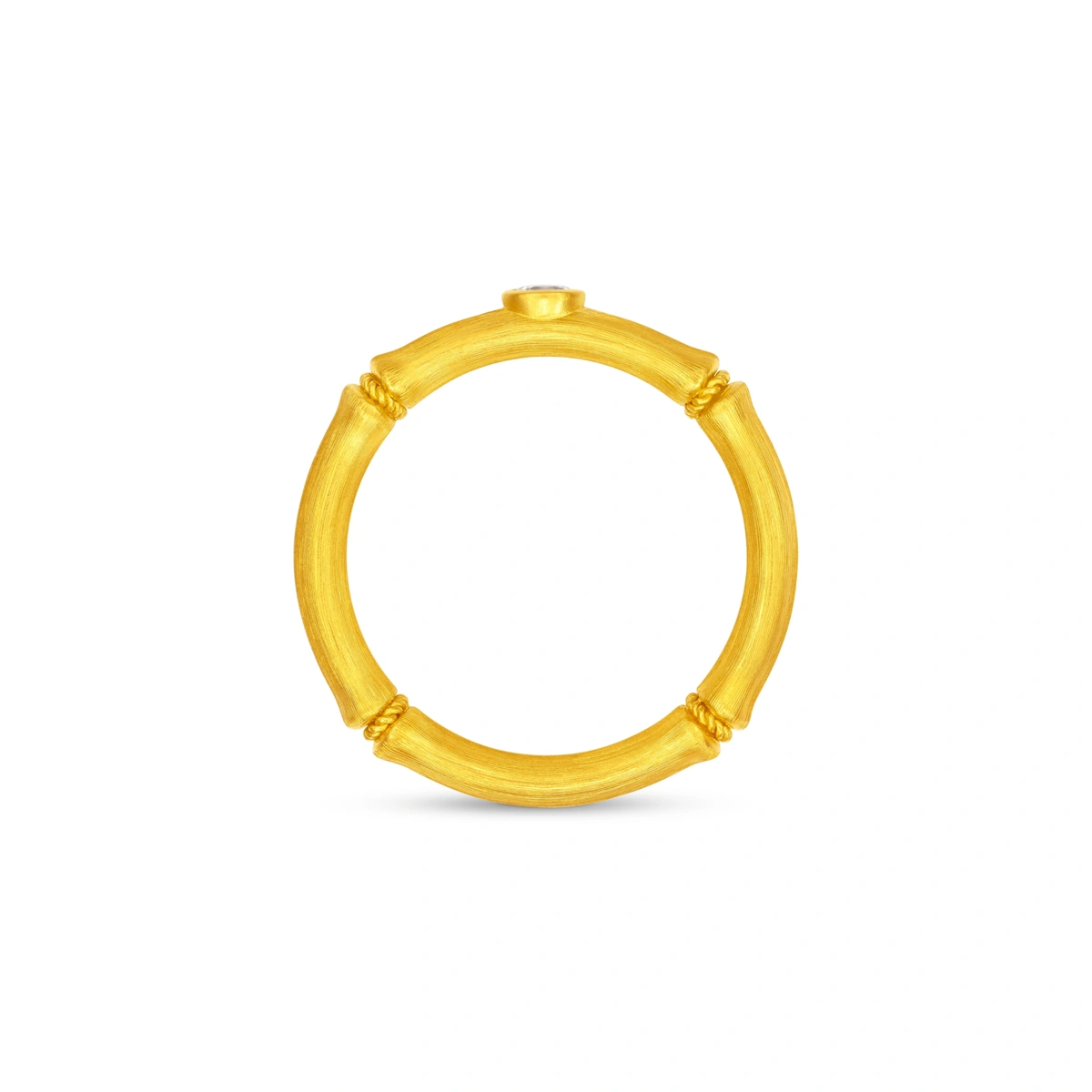 999 Gold Diamond ring