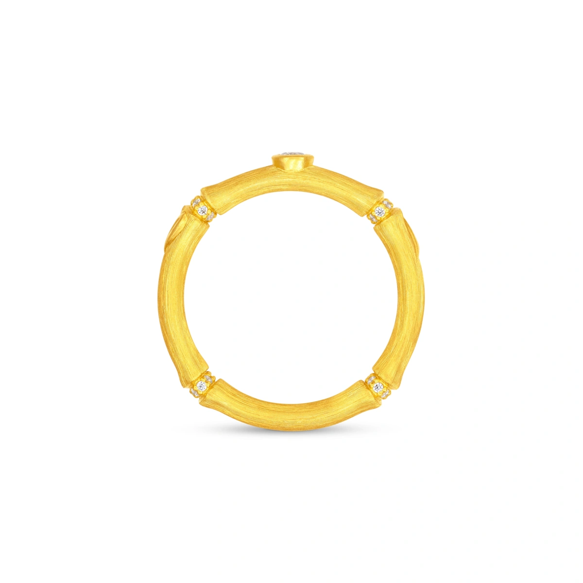 999 Gold Diamond ring