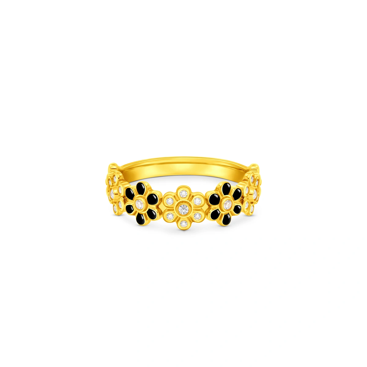 999 Gold Diamond ring