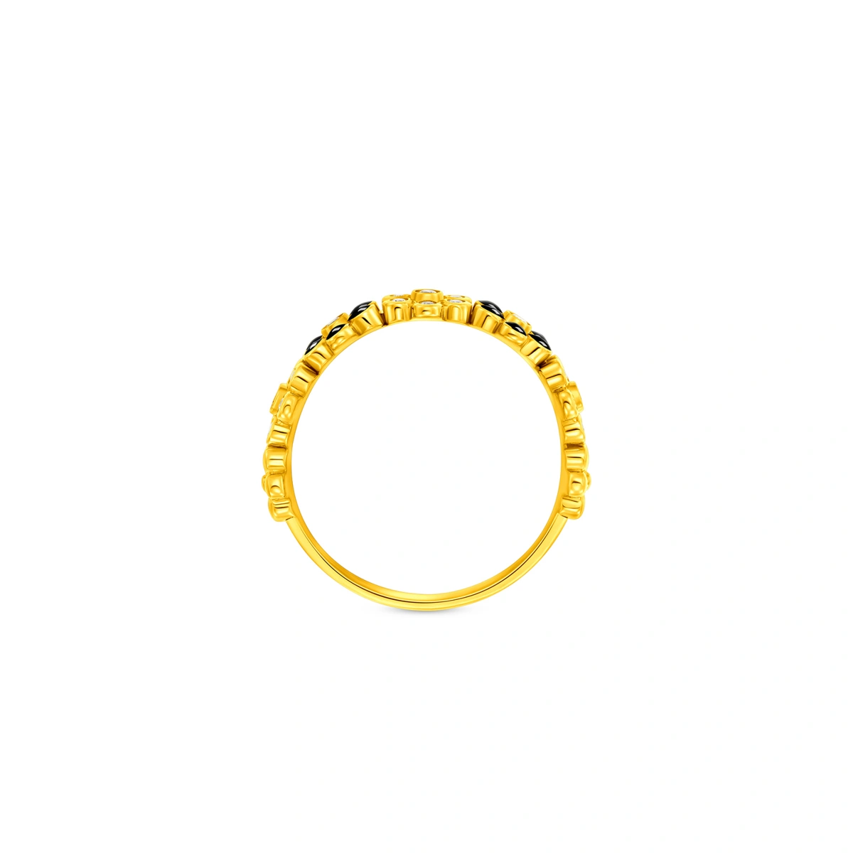 999 Gold Diamond ring