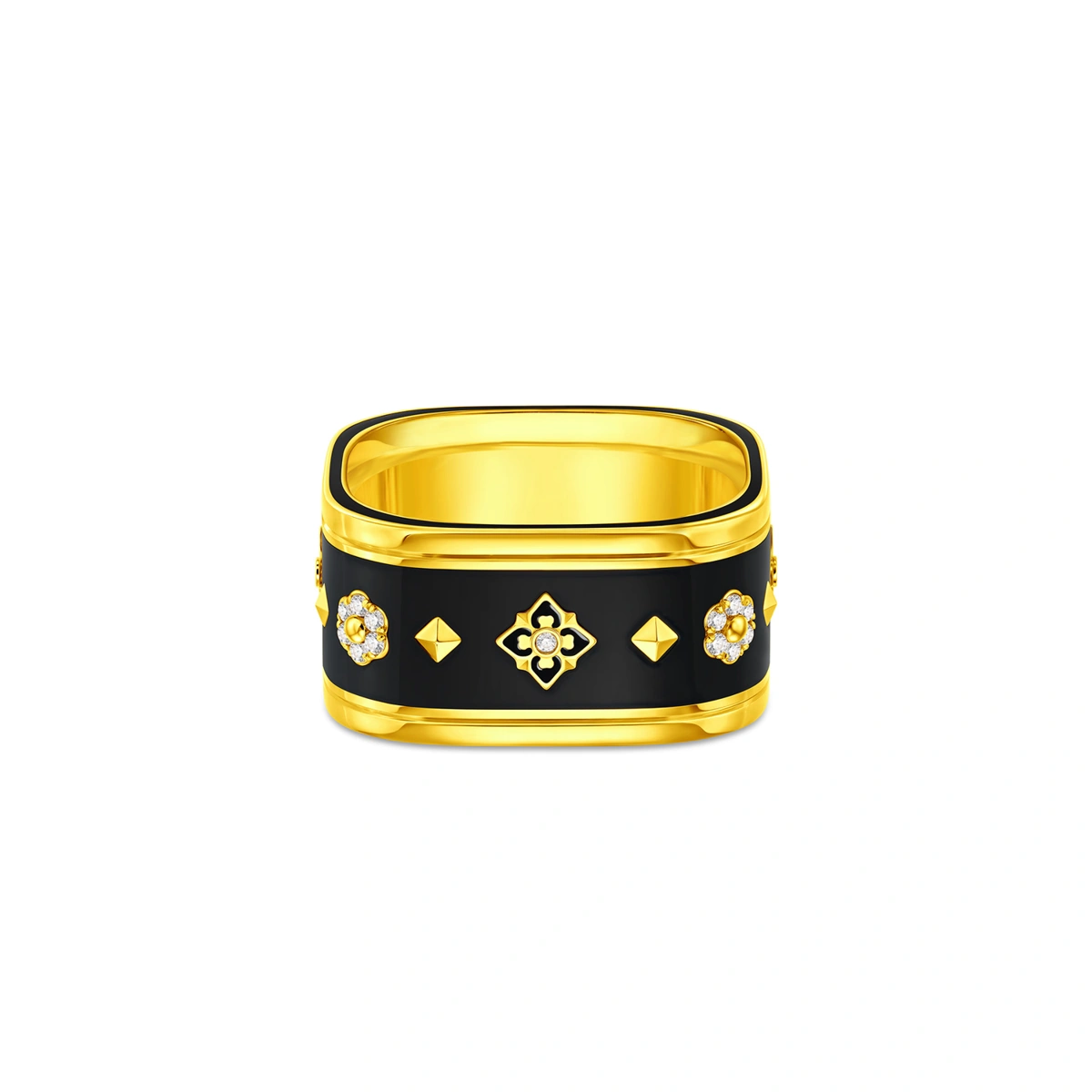 999 Gold Diamond ring