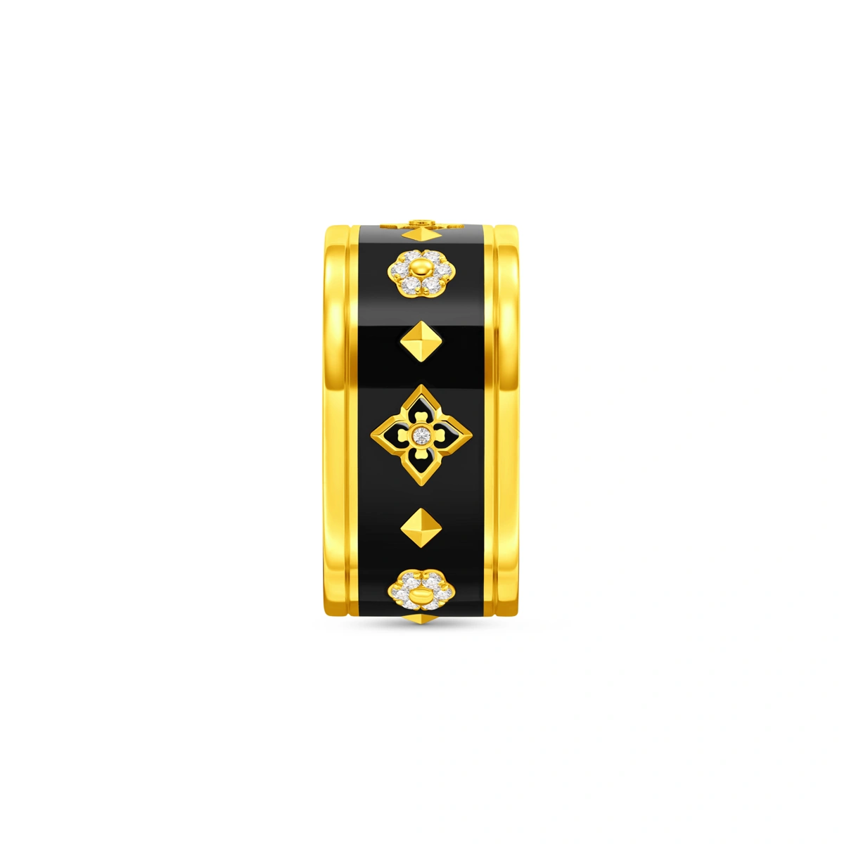 999 Gold Diamond ring