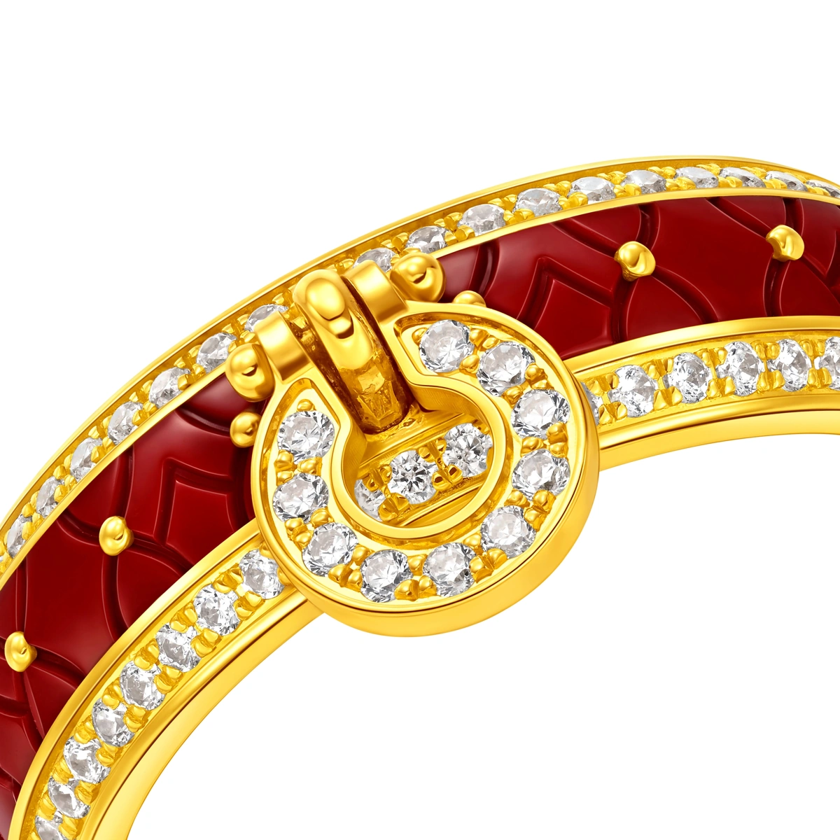 999 Gold Diamond ring