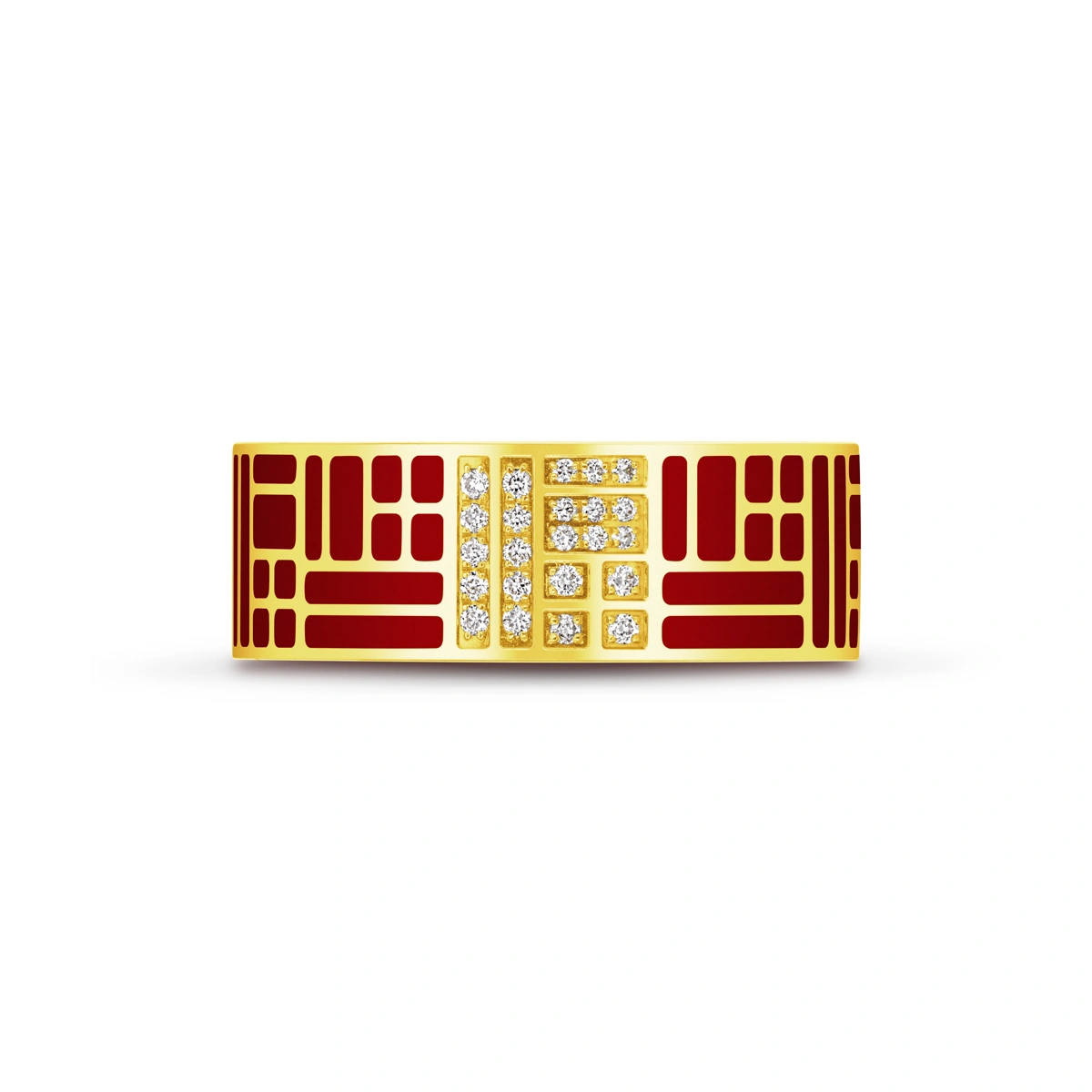 999 Gold Diamond ring