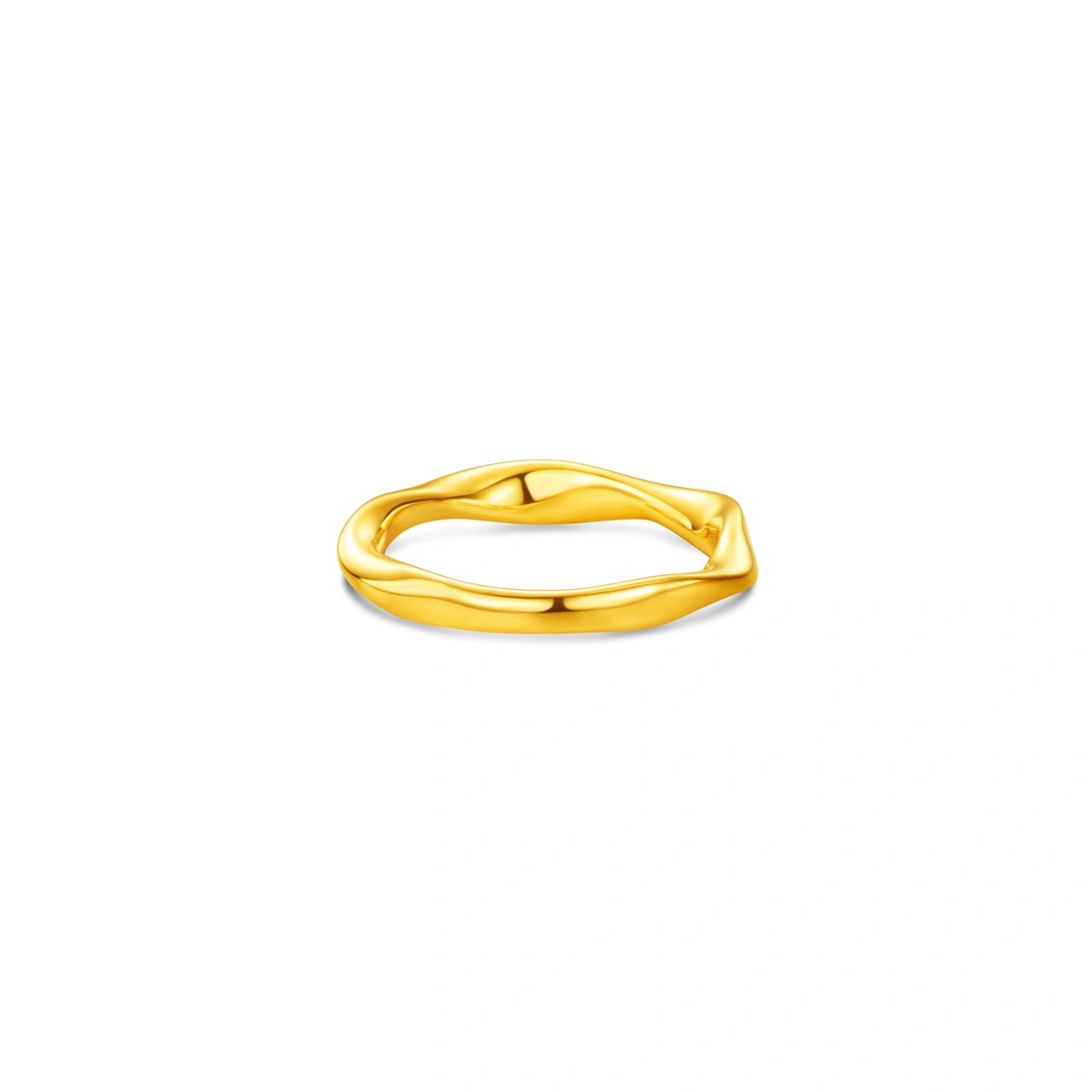999 Gold Diamond ring