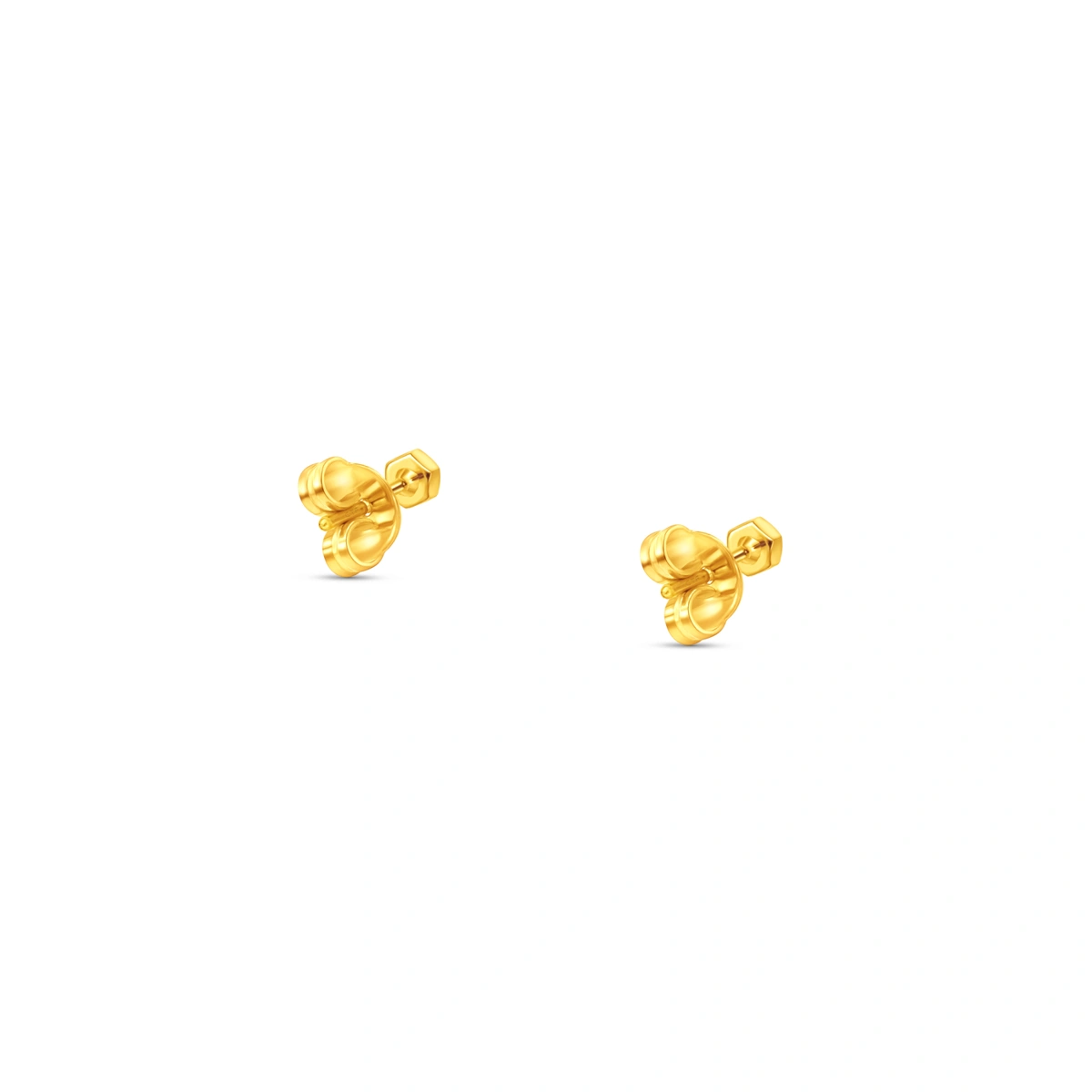 999 Gold Diamond earrings