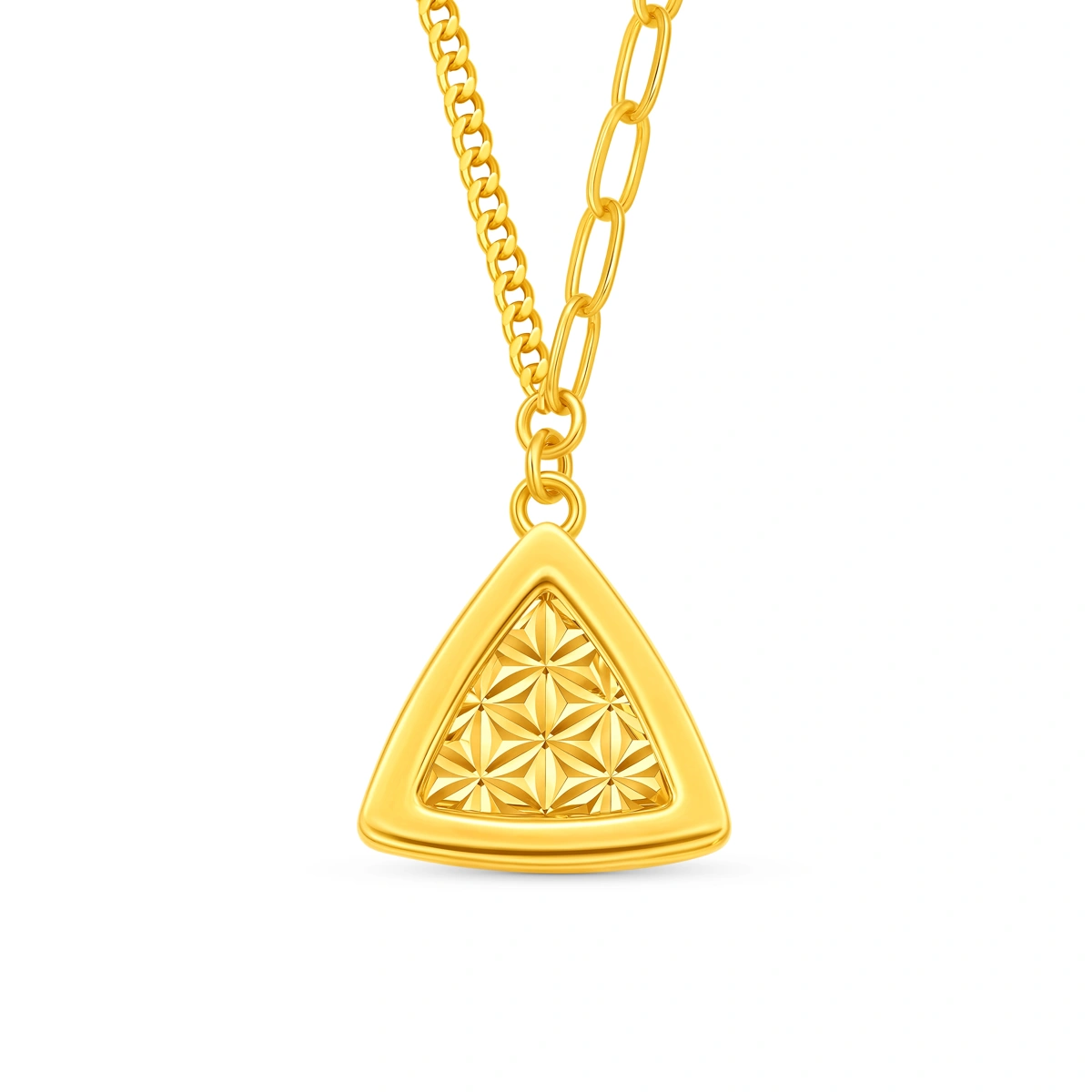 999 Gold Diamond necklace